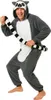 Onesie Kigurumi Pigiama Costume travestimento Lemur XL: Anteprima dell’immagine prodotto 4