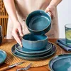 Lavish Servis – Modrý – 4 osoby – 12-dielny – Keramika – Náhľad obrázku produktu 3
