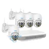 A set of security cameras and a network video recorder. Podgląd zdjęcia produktu