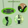 Outsunny Nestschaukel Ø110cm Hängeschaukel bis 100 kg Produktbild-Vorschau 6