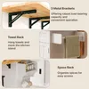 BEALIFE Carrello da cucina con ripiano estraibile, 3 Anteprima dell’immagine prodotto 7