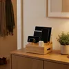 Relaxdays Ladestation, für Apple Watch, Bambus, HxBxT 11 x Produktbild-Vorschau 5