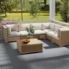 YZNAHRE Terrassenfliesen 11 Stück, 30x30 cm Balkon Produktbild-Vorschau 1