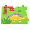 Dinosaurier-Puzzle aus Holz 24 el. / Viga Produktbild-Vorschau 3