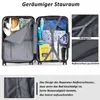Handgepäckkoffer Koffer Hartschale Leicht Reisekoffer ABS Produktbild-Vorschau 10