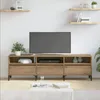 vidaXL Armoire TV Chêne Artisan 150 x 30 x 45 cm Bois Voir les images du produit 4