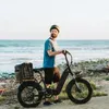 LED Elektro Klapprad City -Ebike mit Samsung Zelle Akku 36V Produktbild-Vorschau 7