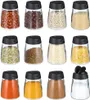 12 Stücke Gewürzgläser Mit Doppeldeckel, 150ml Glasflaschen Produktbild-Vorschau 1