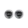 Nálepka Lancia 3D Official Logo Black, 21 mm, 2 kusy Náhľad obrázku produktu 1