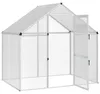 vidaXL Cage à oiseaux, argent, 181,5 x 112 x 173,5 cm Voir les images du produit 3