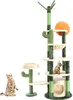 Fudajo Kratzbaum im Kaktusdesign Grün/Beige 172 cm, Produktbild-Vorschau 1