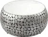 FineBuy Table basse design ronde 66 cm Aluminium argenté et Voir les images du produit 6