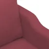 Design 2-Sitzer-Sofa Weinrot 140 cm Stoff, Schlafsofas 2024 Produktbild-Vorschau 6