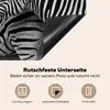KitchenYeah© Herdabdeckplatte Zebra - Weiß - Tiere - Produktbild-Vorschau 5
