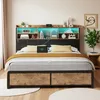 Doppelbett 140 x 200 cm mit 600 kg belastbarem Produktbild-Vorschau 2