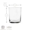 6x Bicchieri da whisky Liberty 280ml - Set di bicchieri da Anteprima dell’immagine prodotto 3