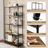 GOPLUS 5-stöckiges Standregal, 154 cm hohes Bücherregal mit Produktbild-Vorschau 4
