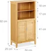 relaxdays Badezimmerschrank LAMELL Bambus Produktbild-Vorschau 4