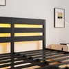 Zerbaco Polsterbett 140x200 cm, mit LED-Beleuchtung und Produktbild-Vorschau 9