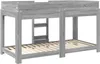 Maison Exclusive - Etagenbett für Kinder Graues Sonoma 90 x Produktbild-Vorschau 7