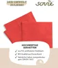 Sovie HORECA Serviette in Rot aus Tissue 3-lagig, 40 x 40 Produktbild-Vorschau 5