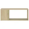 vidaXL TV-Schrank Sonoma-Eiche 80x24x32 cm Holzwerkstoff Produktbild-Vorschau 12