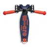 Micro Scooter maxi micro deluxe pro LED navy red Produktbild-Vorschau 5