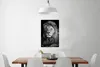 MuchoWow® Poster Wildlife - Löwe - Schwarz - Weiß 40x60 cm Produktbild-Vorschau 2