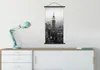 MuchoWow® Textilposter New York City Schwarz-Weiß-Fotodruck Produktbild-Vorschau 3