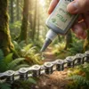 F100 Kettenöl  100ml, Recyclat-Tropfflasche Produktbild-Vorschau 2