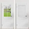 Francúzsky Blackout Door Curtain White, Privacy Screen Náhľad obrázku produktu 2