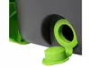 A close-up view of a green cap and a green ring on a gray plastic container. Náhled obrázku produktu