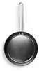 A top-down view of a black frying pan with a silver handle against a white background. Produktbild-Vorschau