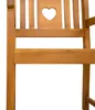 vidaXL : 2 chaises de jardin en bois d'acacia massif, Voir les images du produit 7