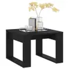 vidaXL Beistelltisch Schwarz 50x50x35 cm Holzwerkstoff -  Produktbild-Vorschau 10
