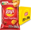 Lays Red Paprika 20x35g Produktbild-Vorschau 1