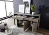 MASSIVMOEBEL24 Sideboard Akazie 191x45x96 grau lackiert Produktbild-Vorschau 4