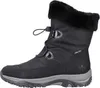 A side view of a black winter boot. Produktbild-Vorschau