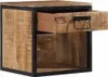vidaXL Nachttisch 40x35x40 cm Massivholz Mango Produktbild-Vorschau 1