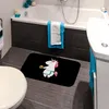 Mr. & Mrs. Panda duschmatte Einhorn Muffin - Schwarz - Produktbild-Vorschau 2