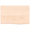 The Living Store Tischplatte 60x40x2 cm Massivholz Eiche Produktbild-Vorschau 4