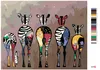 Zuty - Malen nach Zahlen - HERDE VON ZEBRAS, 40x50 cm, ohne Produktbild-Vorschau 3