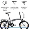 Zündapp ZF20 Speed Folder 20 Zoll Klapprad Faltrad Stadtrad Produktbild-Vorschau 4
