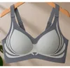 Damski sportowy biustonosz Push Up QS-40943 - Szary XXL Podgląd zdjęcia produktu 8