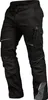 A pair of black work pants with gray accents and reflective strips. Produktbild-Vorschau