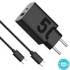 Motorola TurboPower Charger Duo 50W USB-A a USB-C čierna Náhľad obrázku produktu 18