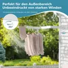 Wäscheständer, wäscheständer wandmontage, platzsparender Produktbild-Vorschau 4