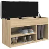 vidaXL Estantería para zapatos Sonoma, roble, 82 x 32 x Vista previa de la imagen del producto 4