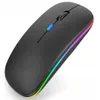 Bezdrátová Myš S Tichým Osvětlením Rgb Bez Kliknutí Náhled obrázku produktu 12
