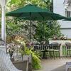 Yaheetech Sonnenschirm ø 230 cm Gartenschirm Knickbarer Produktbild-Vorschau 3